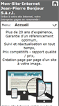 Mobile Screenshot of mon-site-internet.ch